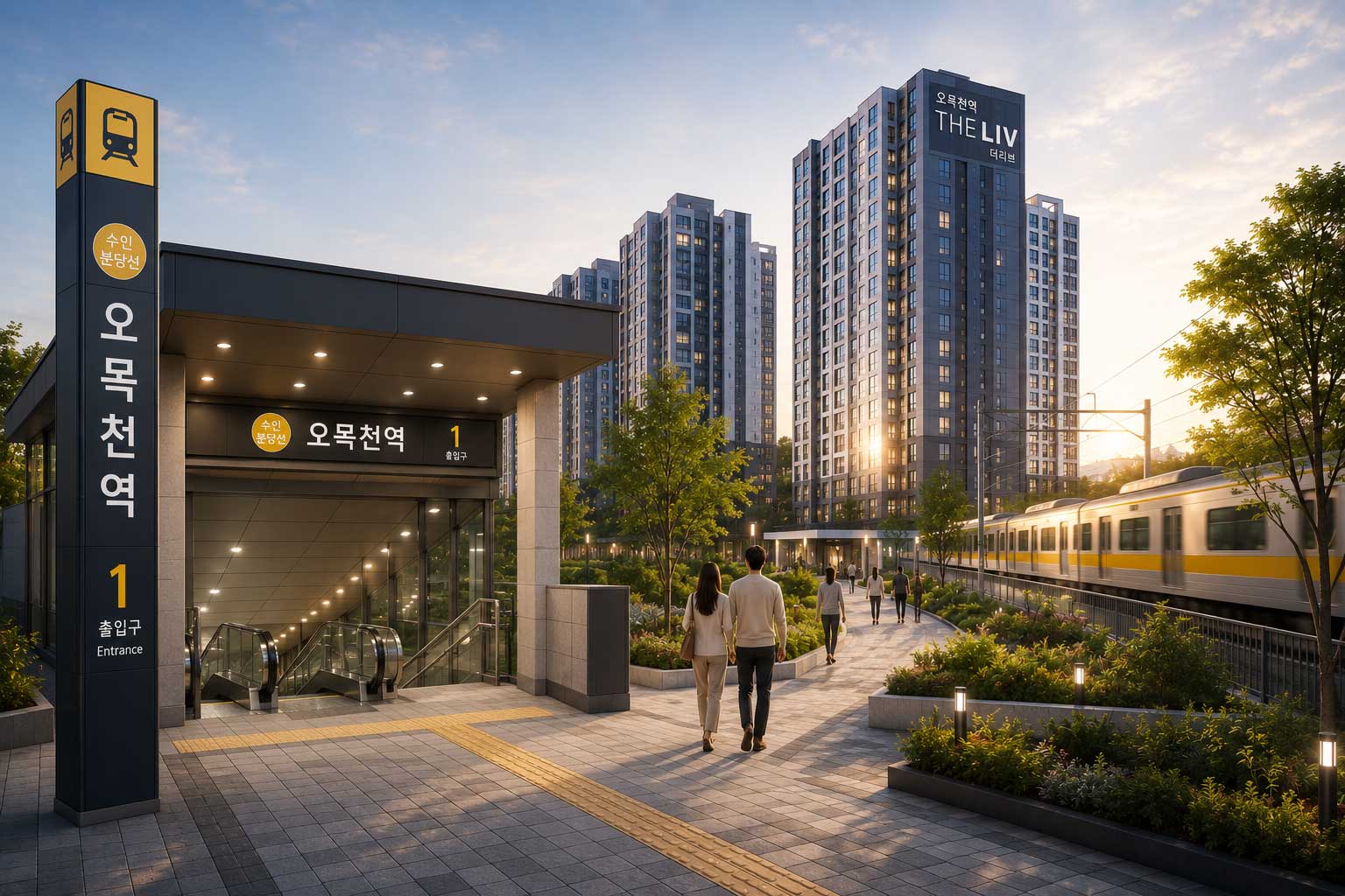 오목천역 초역세권